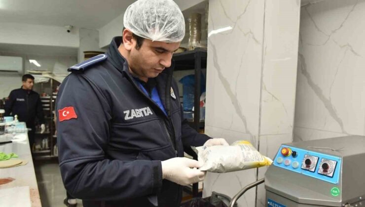 Kepez’de Ramazan öncesi tatlı üretim ve satışı denetimi