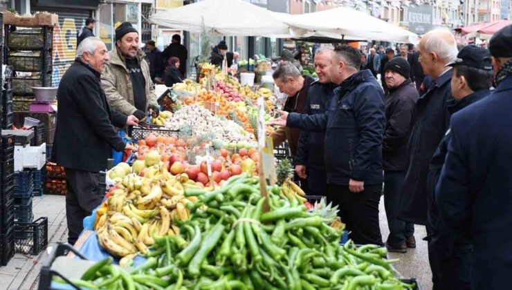 Kırıkkale’de pazarlarda fiyat ve tartı denetimi