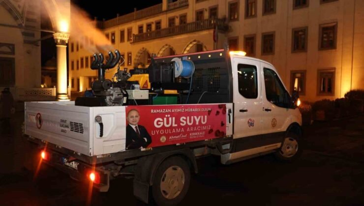 Kırıkkale’de Ramazan ayı gül kokusuyla karşılandı