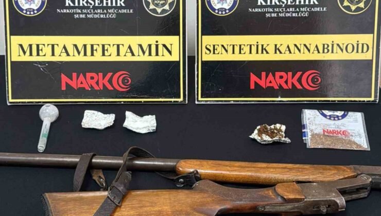 Kırşehir’de narkotik operasyonu: 9 gözaltı