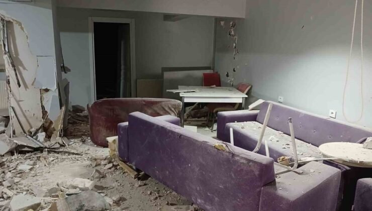 Kız yurdunda korkutan patlama: Öğrenciler otele yerleştirildi