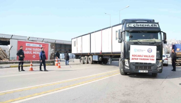 Kocaeli Büyükşehir’in afet bölgesindeki 3 yıllık “dayanışma” raporu