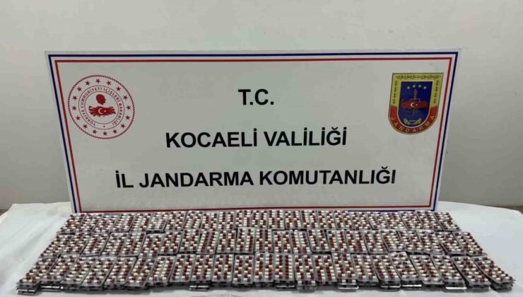 Kocaeli’de 3 kilo bonzai ve 5 bin hap ele geçirildi