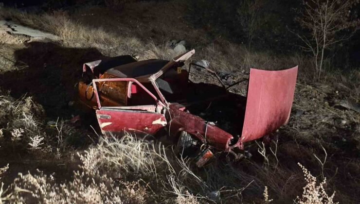 Konya’da otomobil devrildi: 1 yaralı