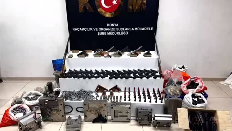 Konya’da yasa dışı silah operasyonu