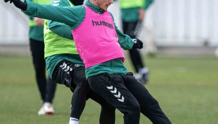 Konyaspor, Galatasaray maçı hazırlıklarını sürdürdü
