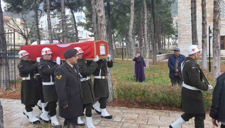 Kore Gazisi Akşehir’de son yolculuğuna uğurlandı