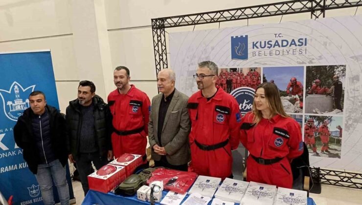 Kuşadası Belediyesi depreme karşı aldığı önlemleri İzmir’de anlattı