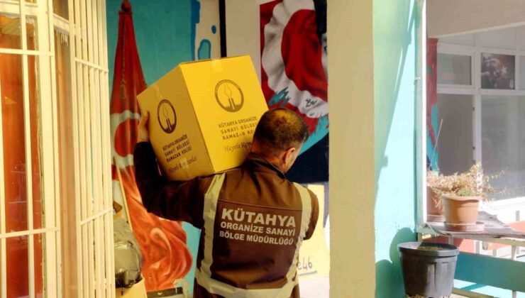 Kütahya OSB’den 400 aileye gıda desteği
