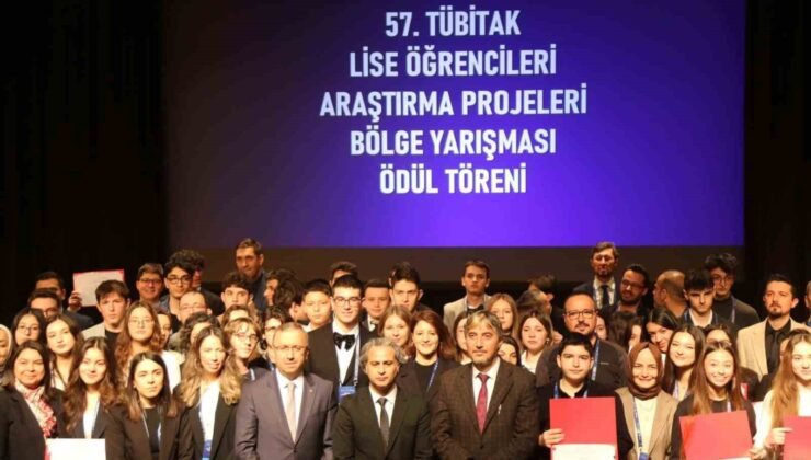 Kütahyalı liseler ’Lise Öğrencileri Araştırma Projeleri Bölge Yarışması’ndan ödüllerle döndü