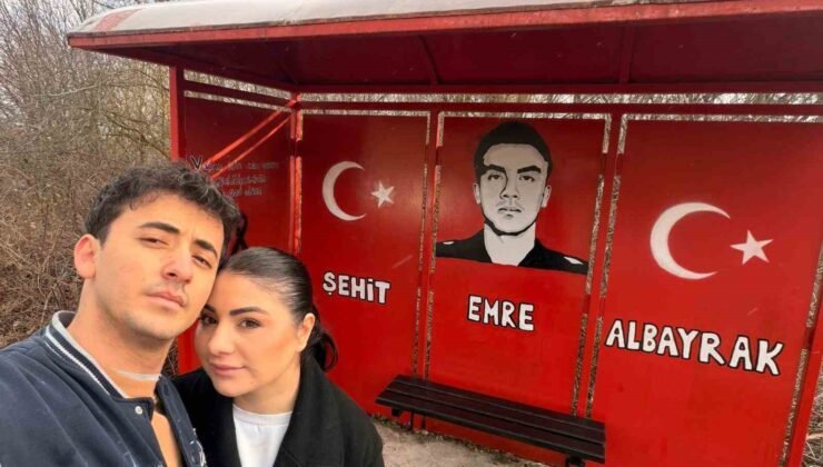 Ladik’te anlamlı çalışma: Şehidin ismi durağa kazındı