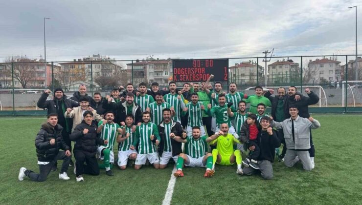 Lider Kayseri Şekerspor hata yapmadı