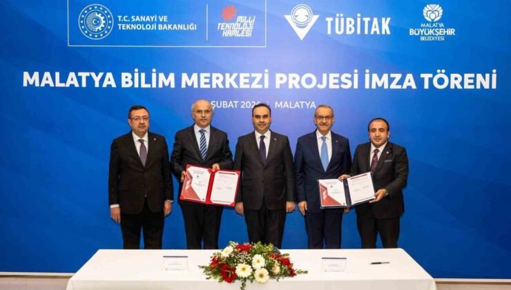 Malatya Bilim Merkezi projesi için imzalar atıldı
