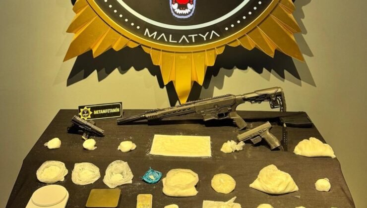 Malatya’da uyuşturucu operasyonu: 2 gözaltı