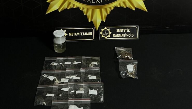 Malatya’da uyuşturucu operasyonu: 2 tutuklama