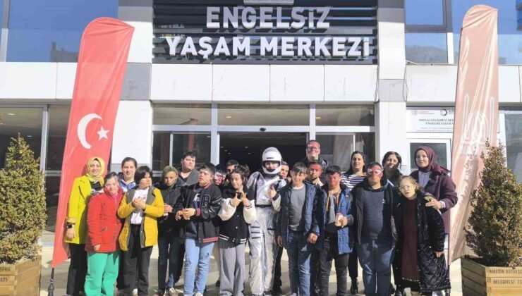 Mardin Büyükşehir Belediyesinden özel gereksinimli bireylere uzay yolculuğu