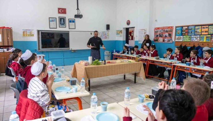 Marmarabirlik minik şeflerle sağlıklı nesiller yetiştiriyor