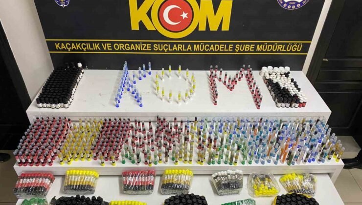Mersin’de depoya baskın binlerce litre kaçak alkol ele geçirildi: 1 tutuklama