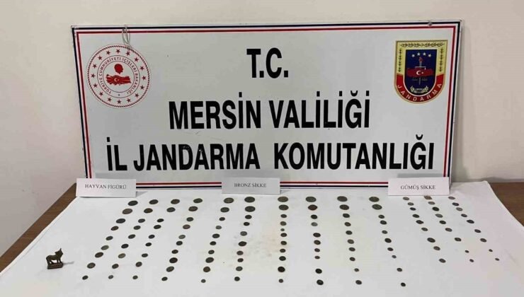Mersin’de kaçak kazı yapan şüpheli yakalandı