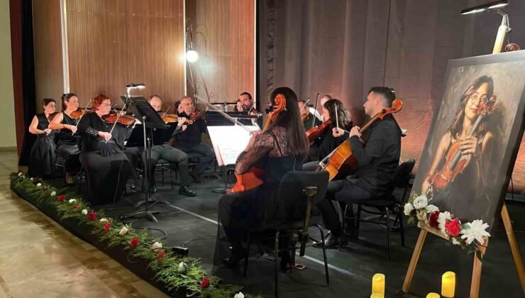 Mersin’de kazada hayatını kaybeden keman sanatçısı Laçin Akyol unutulmadı