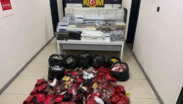 Mersin’de sigara kaçakçılarına operasyon: 4 tutuklama