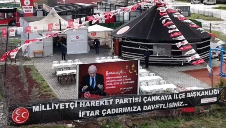 MHP Çankaya İlçe Başkanlığı 8’inci yılında iftar programlarına devam ediyor