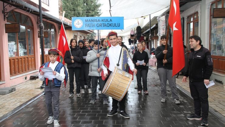 Minik davulcular mahalleleri şenlendirdi