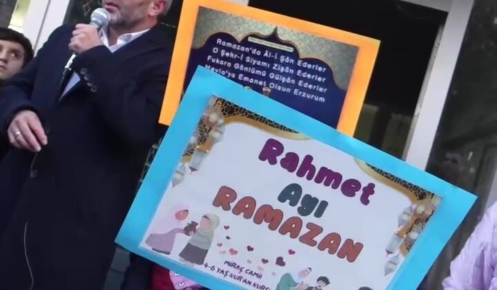 Miraç Kur’an Kursu’ndan Fener alayı