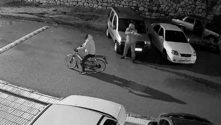 Motosikletli saldırganlar aynı iş yerini ikinci kez kurşun yağmuruna tuttu: O anlar kamerada