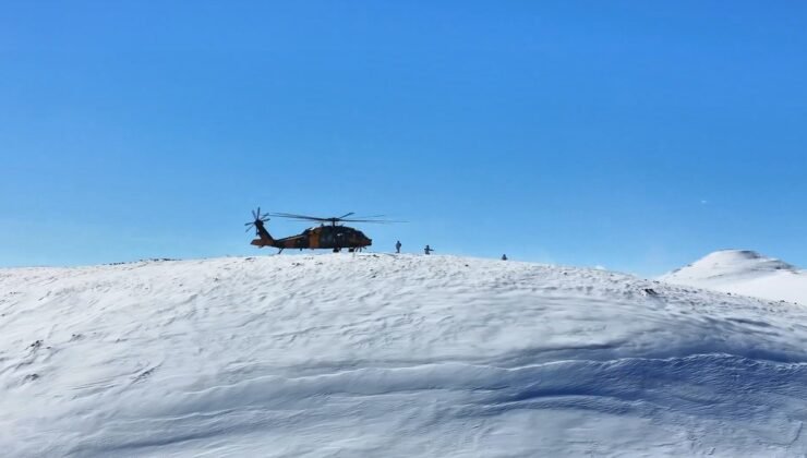 MSB’den Kars Şehit Piyade Teğmen Harun Aslan Kış Tatbikatı paylaşımı
