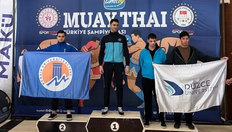 Muay Thai Türkiye Şampiyonasında önemli başarı