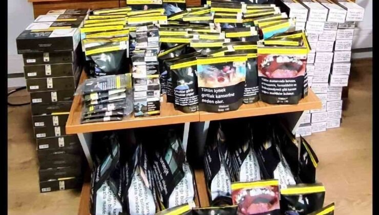 Mudanya’da kaçak tütün operasyonu…