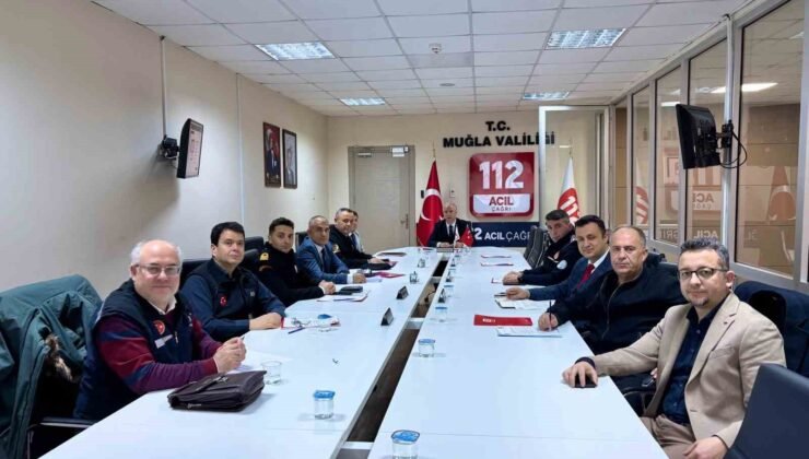 Muğla’da Acil Çağrı hizmetlerinde Şubat ayı toplantısı yapıldı