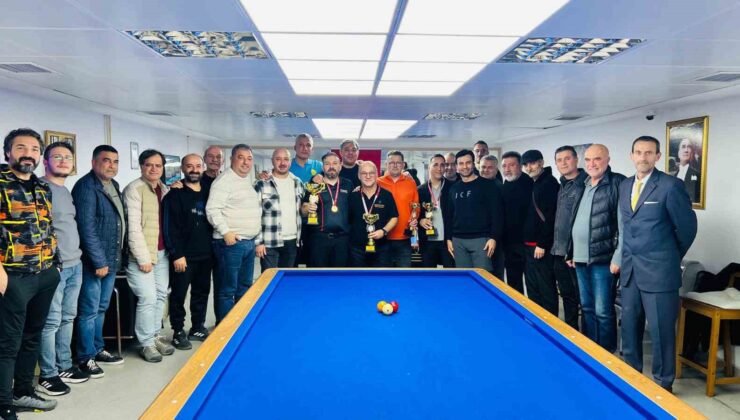 Muğla’da bilardo il şampiyonasına 72 lisanslı sporcu katıldı