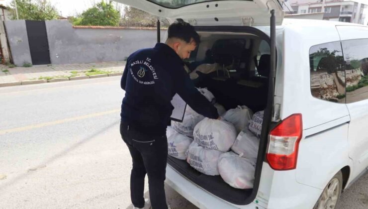 Nazilli Belediyesi Ramazan öncesi gıda yardımlarını artırdı