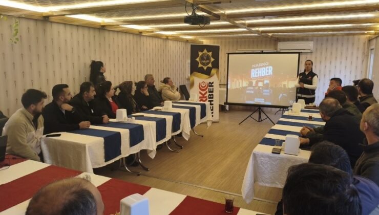 Niğde’de narkotik ekiplerinden 790 kişiye bilgilendirme