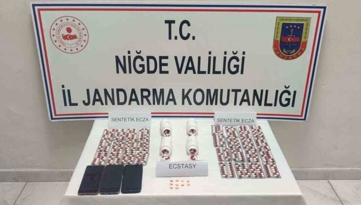 Niğde’de uyuşturucu operasyonu: 3 gözaltı