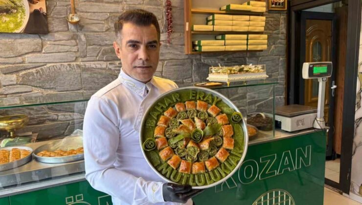 Nişan ve kız istemelerinde yeni trend: Baklava tepsisi