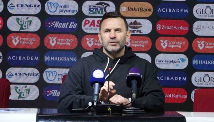 Okan Buruk: “Zor bir rakibe karşı galibiyet almak önemli ve değerli”