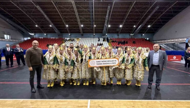 Okul Sporları Halk Oyunları İl Birinciliği yarışmaları tamamlandı