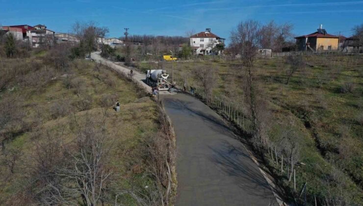 Ordu’da 30 yılık yol sorunu çözüme kavuşuyor
