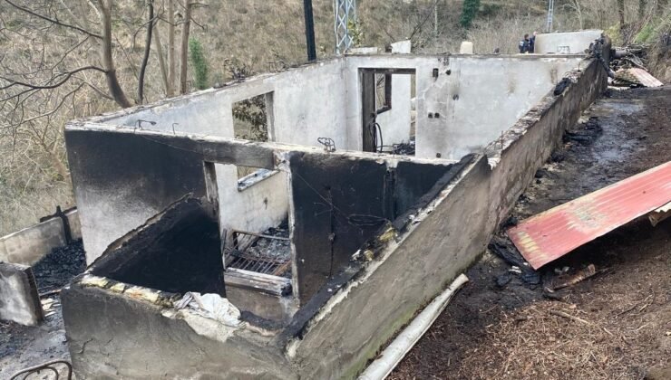 Ordu’da ev yangını