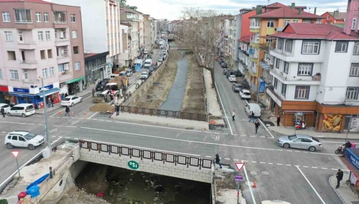 Ordu’da yenilenen köprü yeniden ulaşıma açıldı