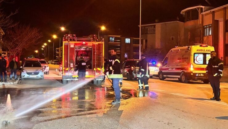 Otomobil ile motosiklet çarpıştı: 2 yaralı