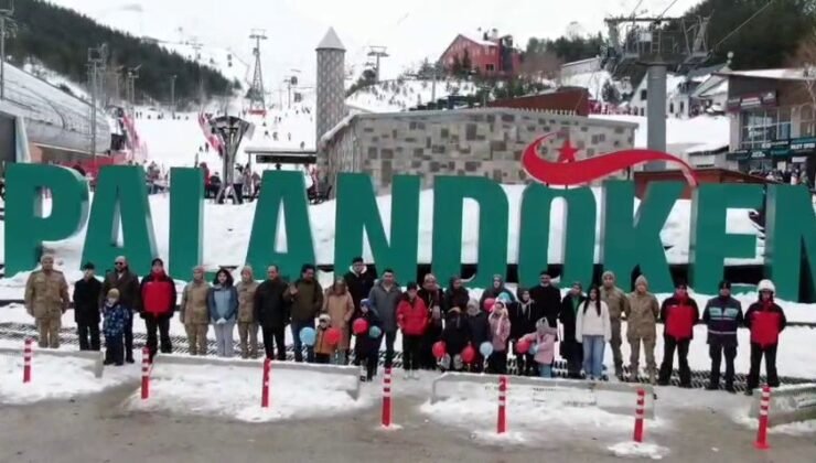 Palandöken’de şehit ve gazi ailelerine özel etkinlik