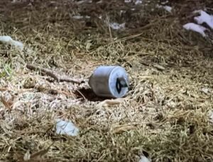 Patlamayan iftar topu paniğe neden oldu: Ses bombası kontrollü olarak patlatıldı