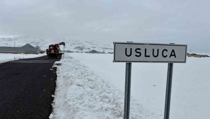 Patnos’ta trafik levhalarına düzenleme