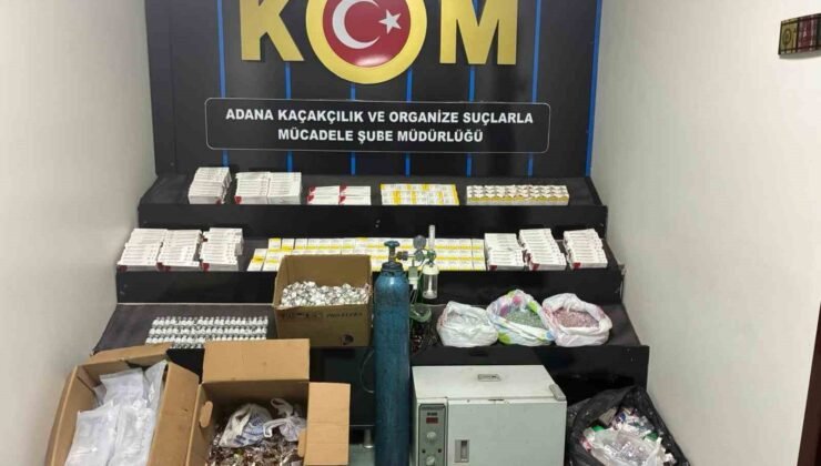 Polis evde 8 binden fazla ilaç ele geçirdi: 1 tutuklama