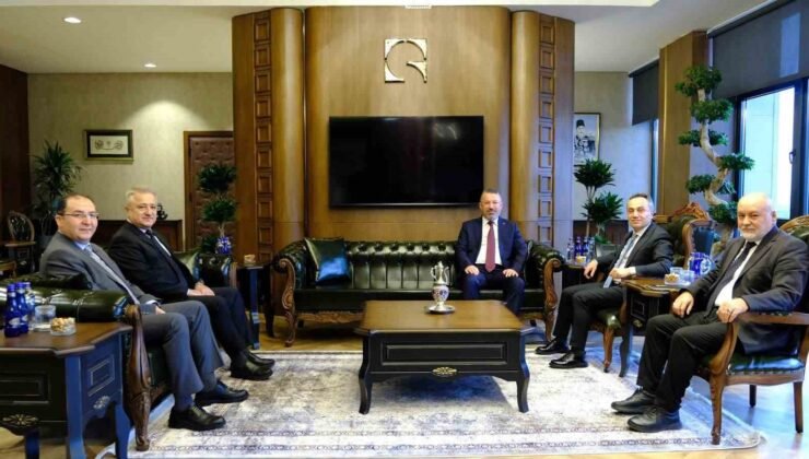 Rektör Kırışık’tan TOGÜ Rektörü Yılmaz’a ziyaret