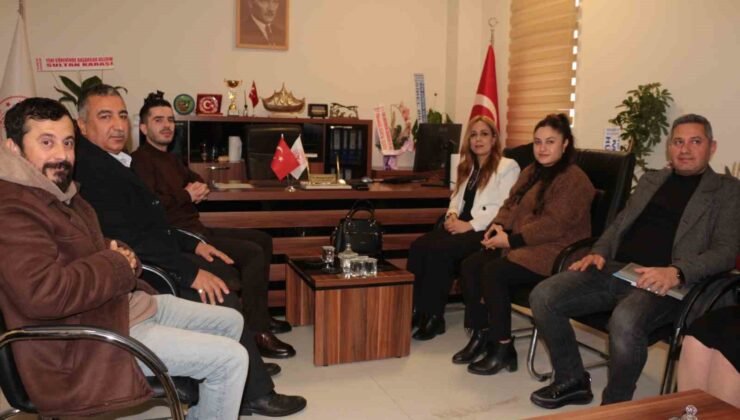 Sağlık-Sen heyeti, Cizre Sağlık Müdürü Karaşi ile bir araya geldi